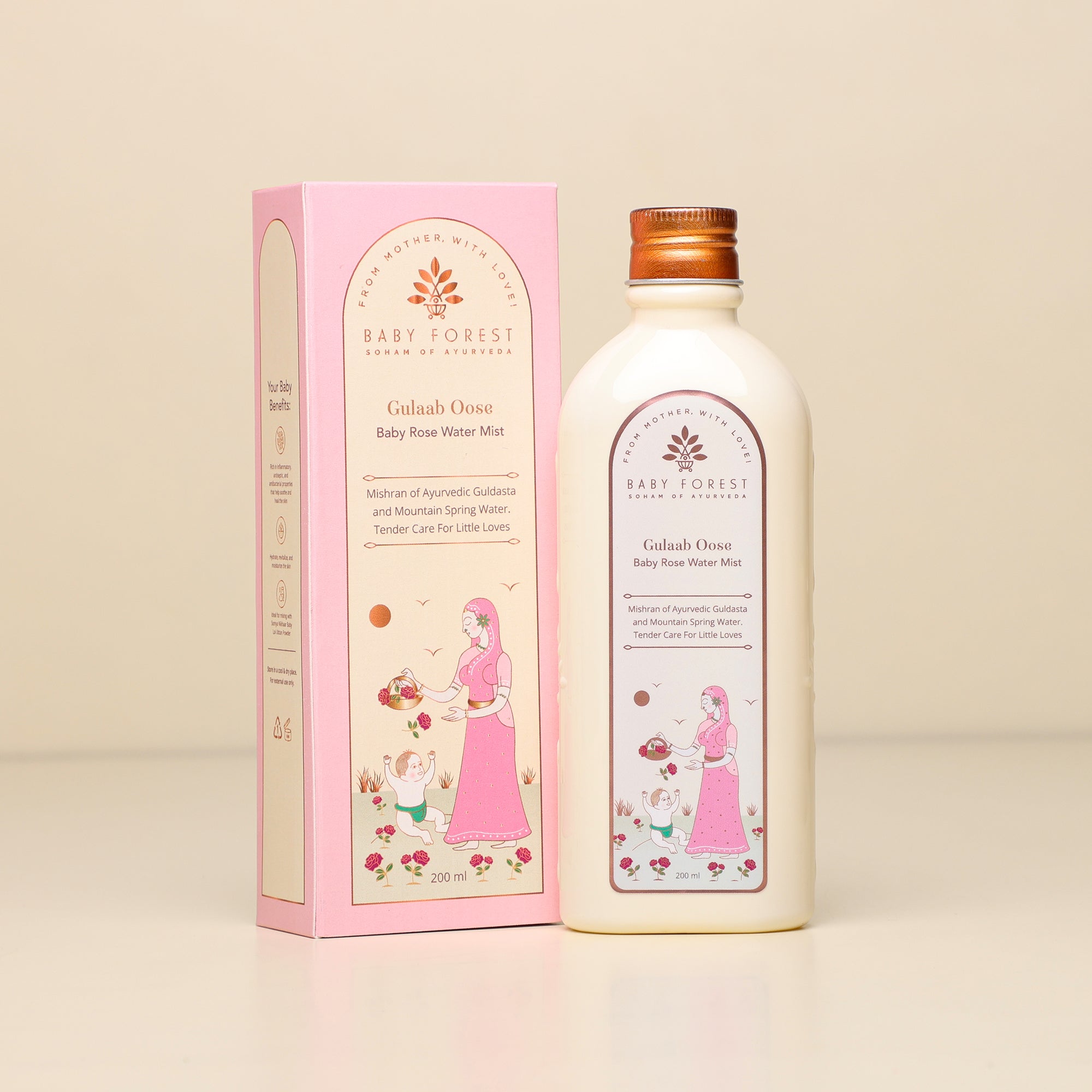 Gulaab Oose - Baby Rose Water Mist