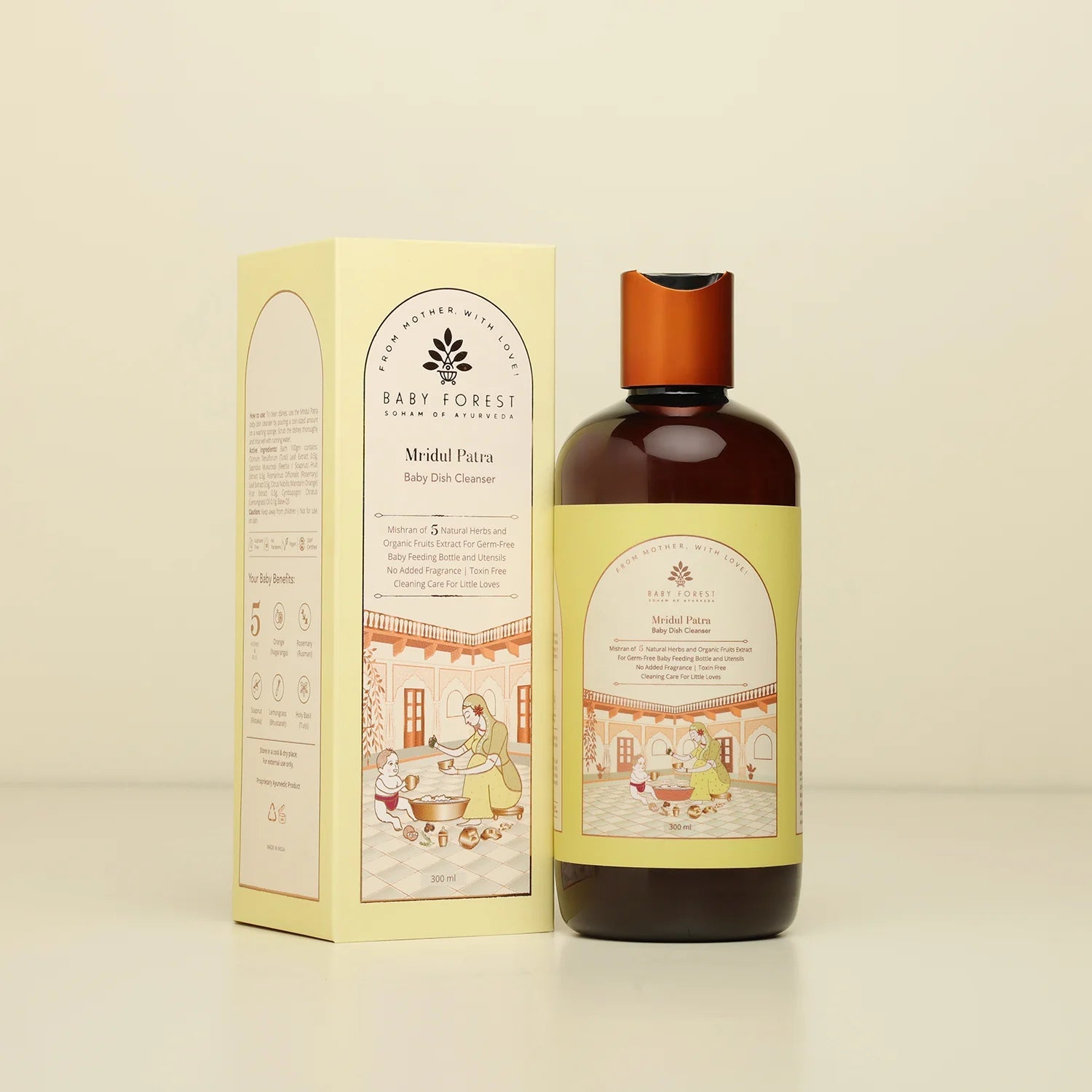 Mridul Patra Ayurvedic Baby Dish Cleanser