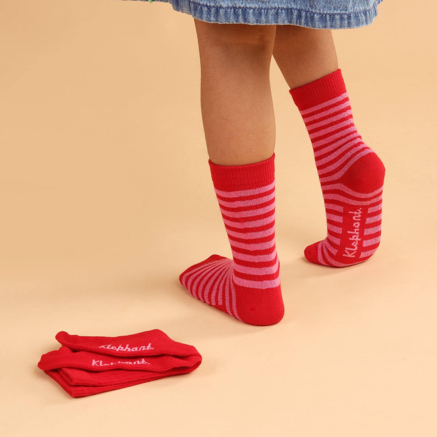 Strawberry Swirl Socks