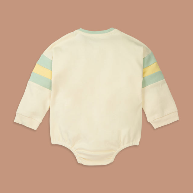 The Castle Cub Onesie- Ecru