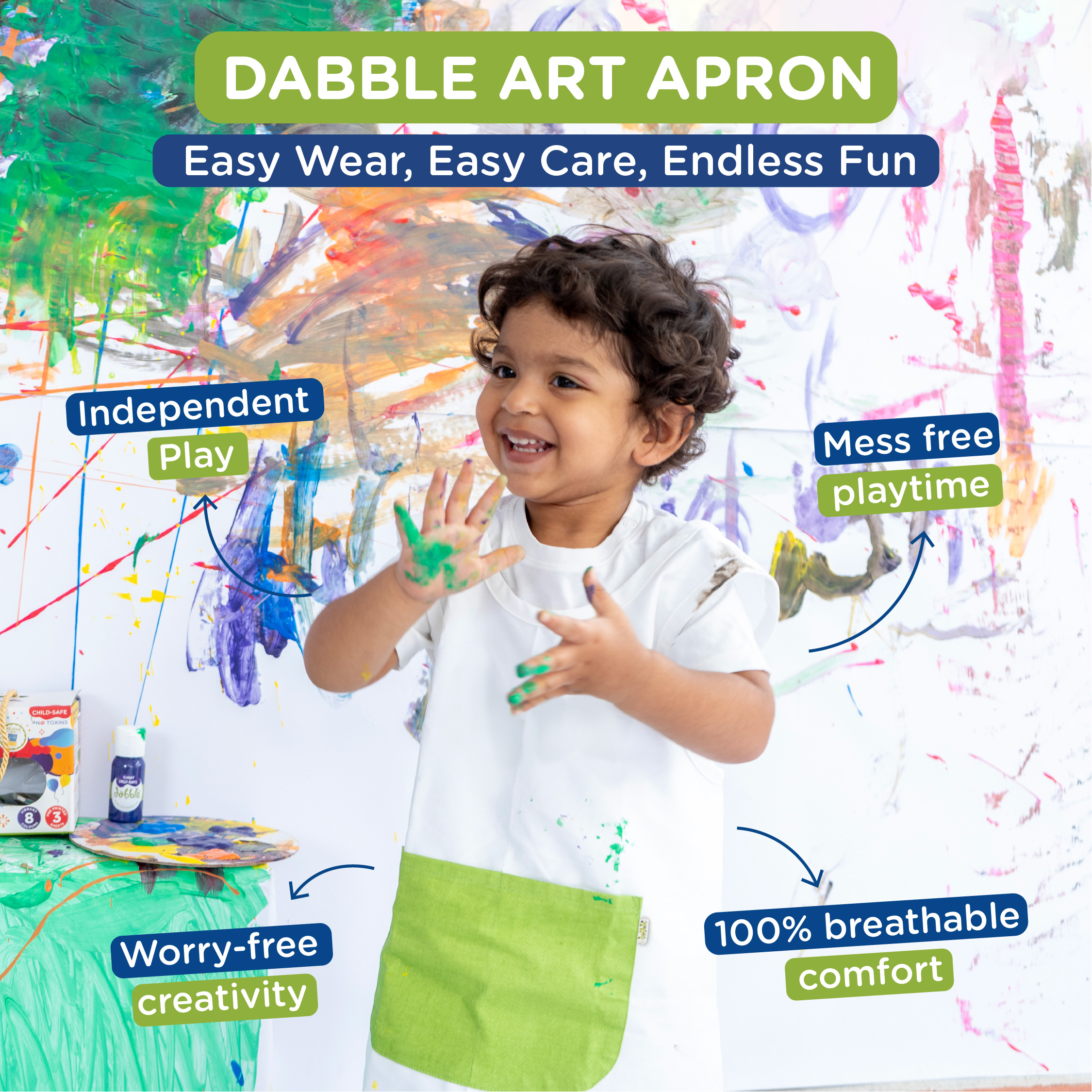 Dabble Painting Apron
Painting Apron
