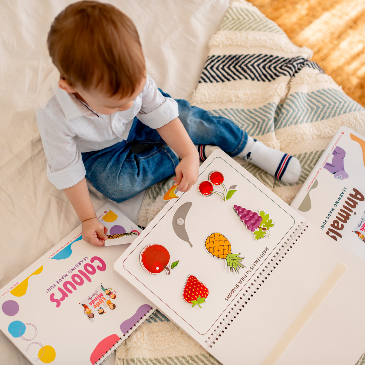 Fruits and Vegetables Busy Book