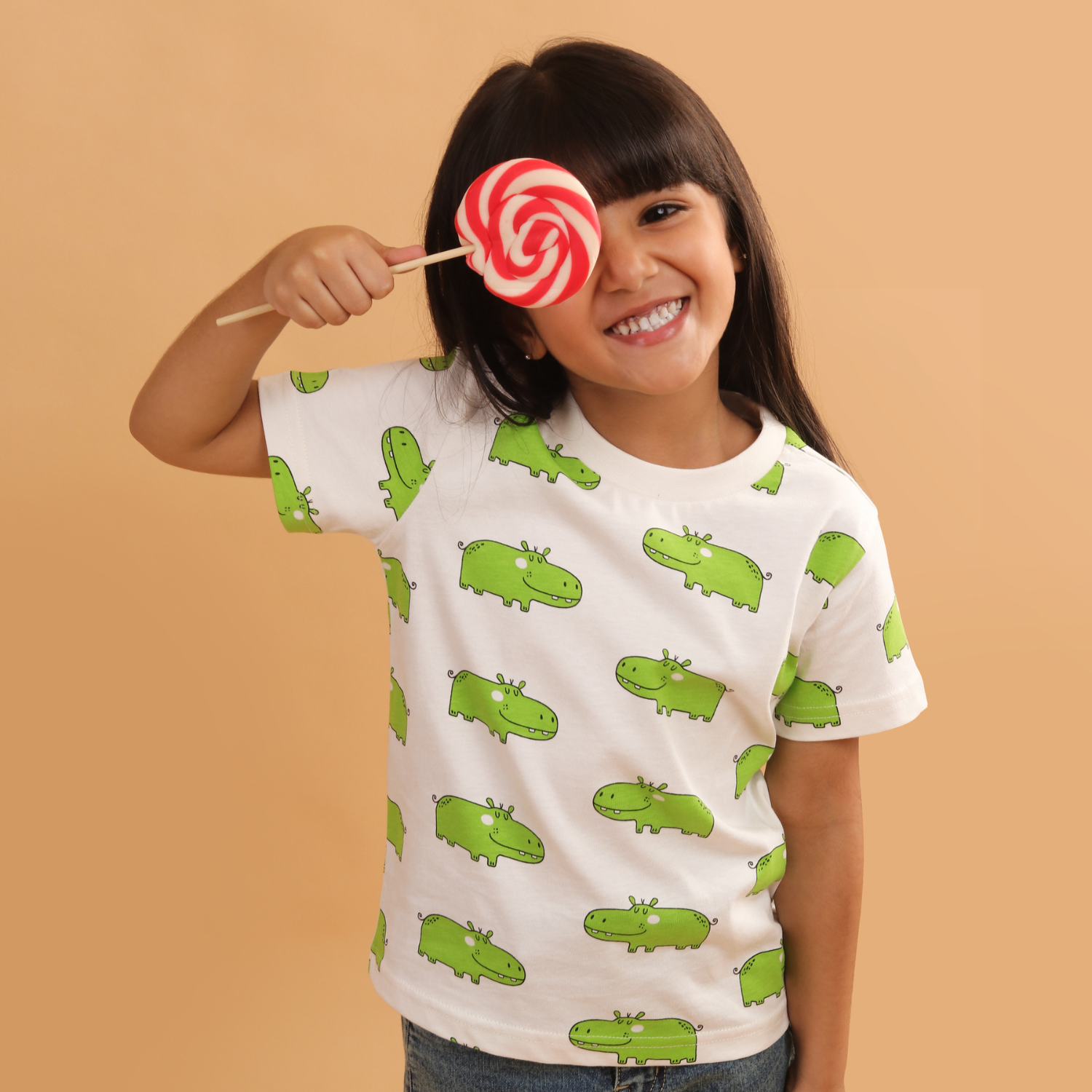 Hippo Unisex Cotton T-shirt