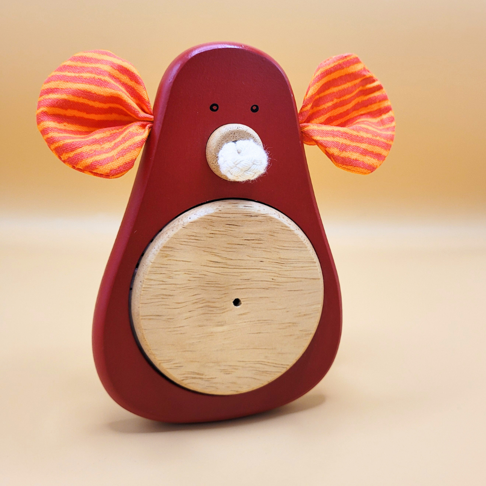 Wooden Toy For Kids: Elly Maracas Rattle Indoor Toy Made in Thailand