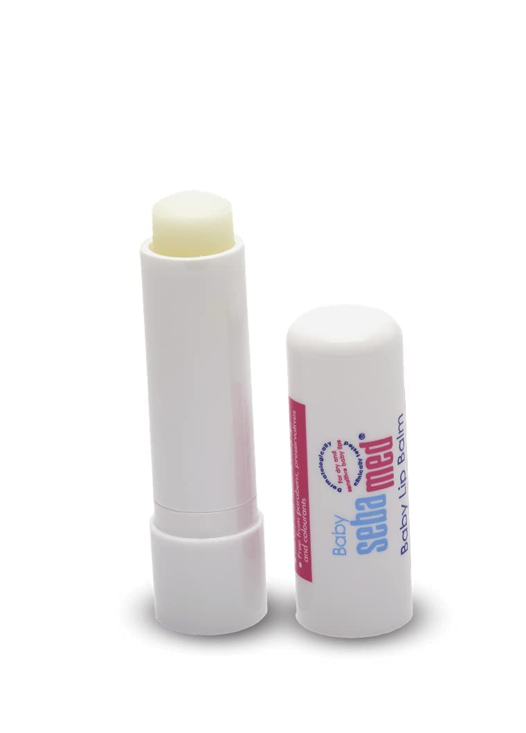 Sebamed Baby Lip Balm|Soft Baby Lips|With Shea Butter, Jojoba Oil & Beeswax|4.8 Gm
