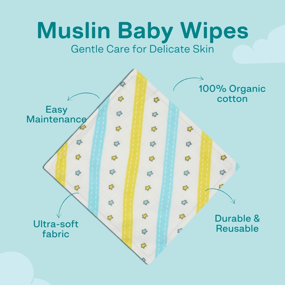 Muslin Wipes