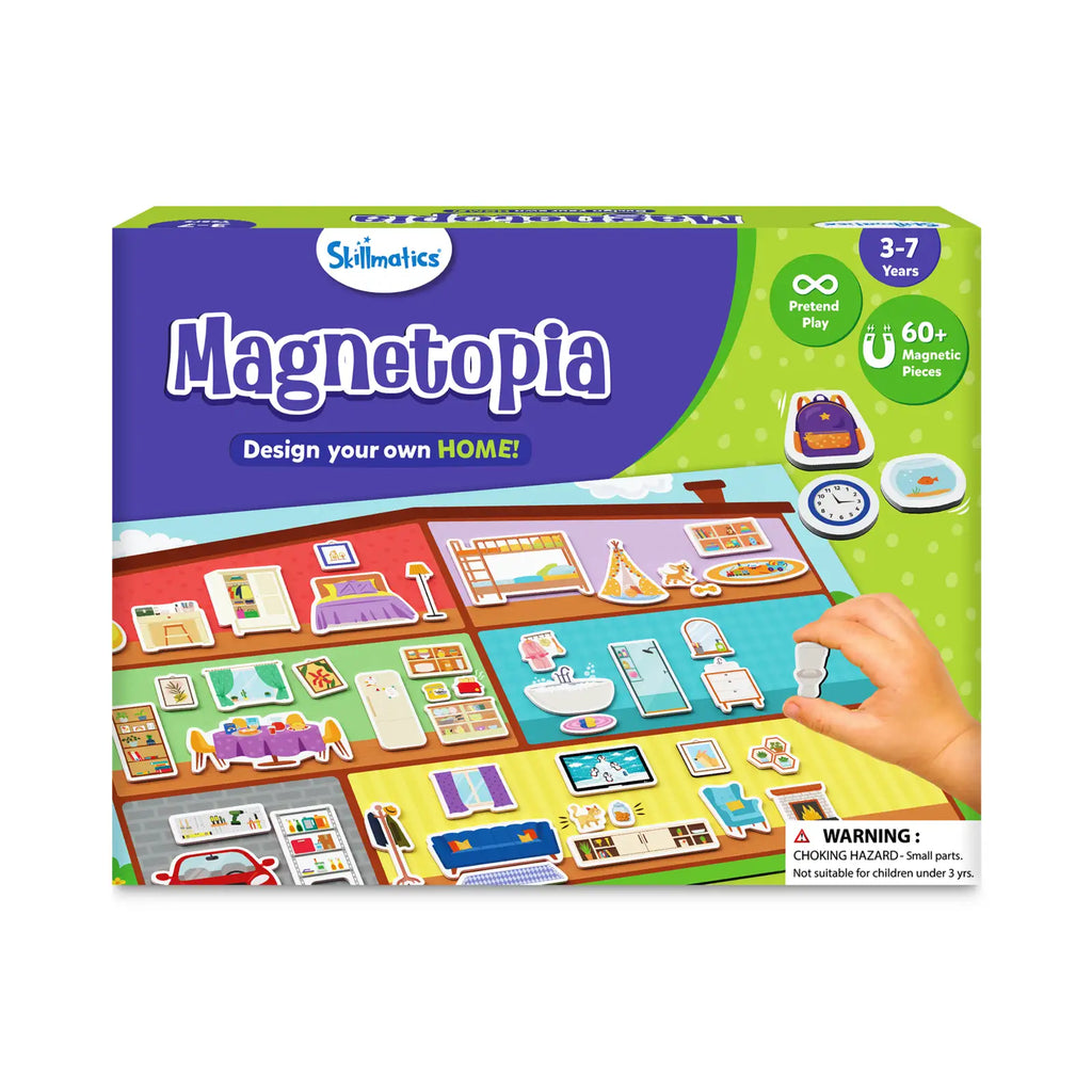 Magnetopia - Design Your Own Home | Interactive Pretend Play Set