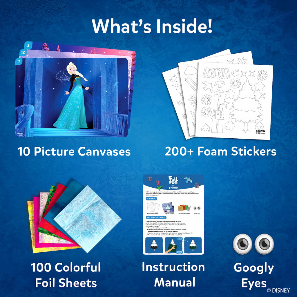 Foil Fun: Disney Frozen | No Mess