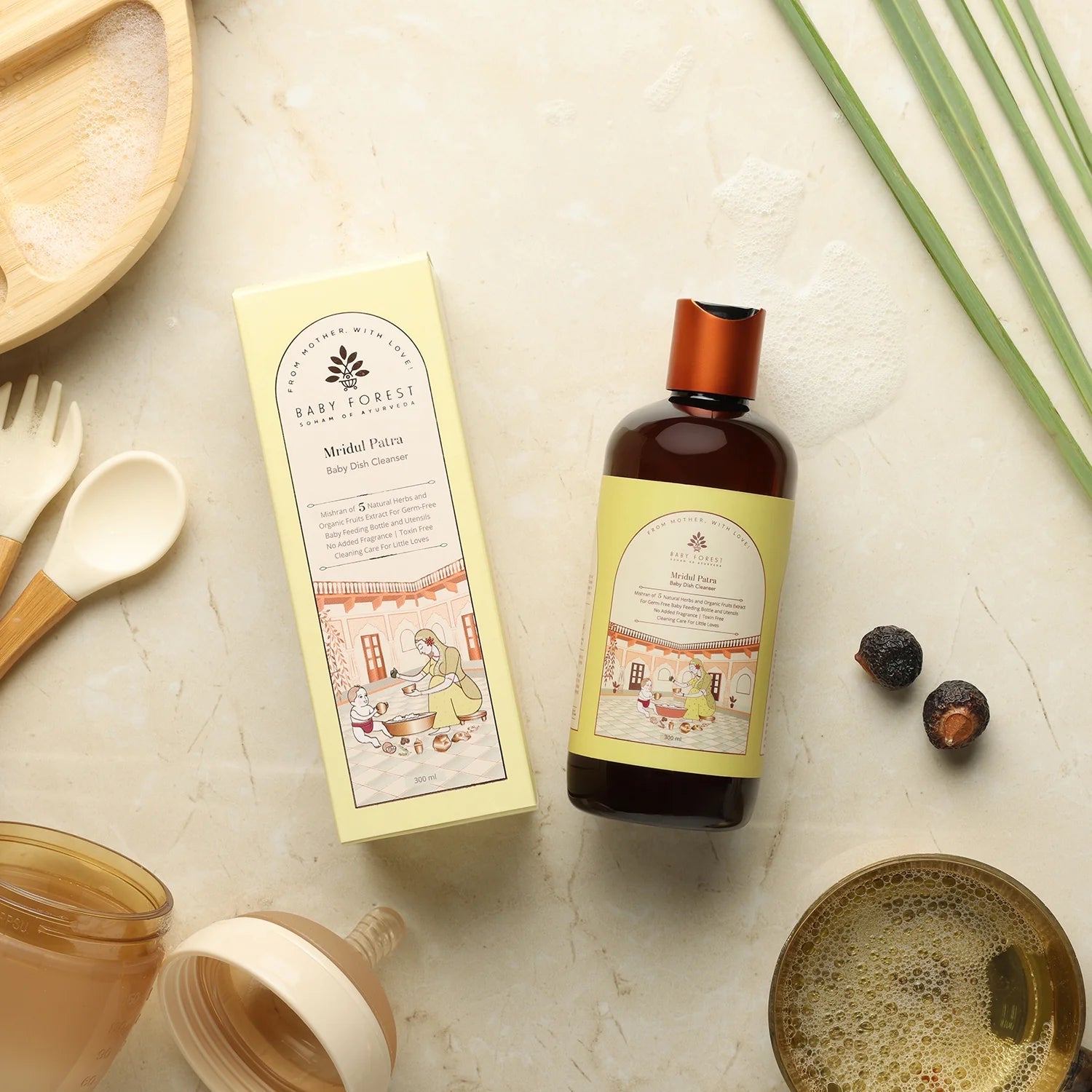 Mridul Patra Ayurvedic Baby Dish Cleanser
