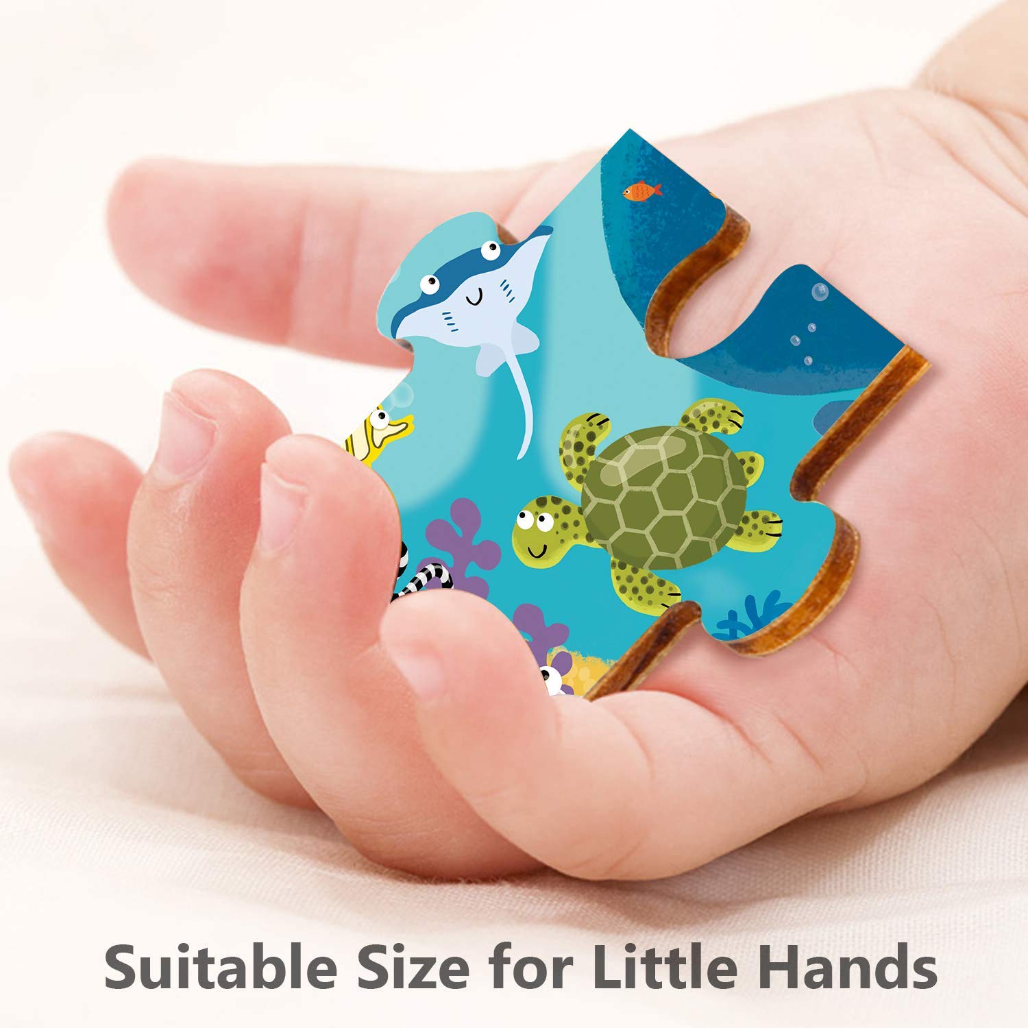 Webby Underwater Animals Jigsaw Puzzle, 40 Piece, Multicolour