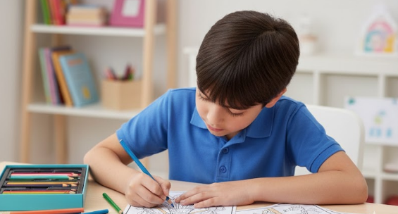 Fashion Art Junior Colouring Kit