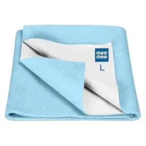 Blue Water Proof Total Dry Sheet Protector Mat (Large)