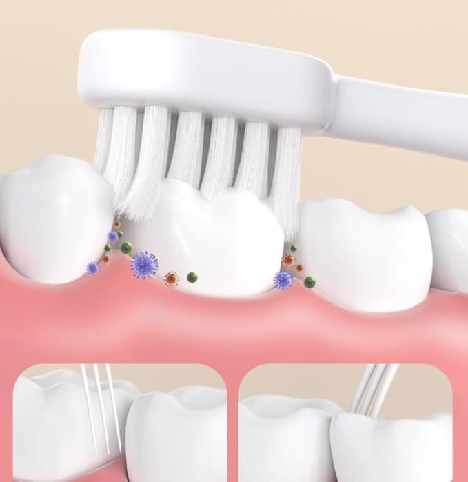 Cartoon Character Soft Bristles Manual Toothbrush For Kids 3-12 Years Old With Anti-Slip Rubberized Handle Design (Pack Of 1 Brown Bear)