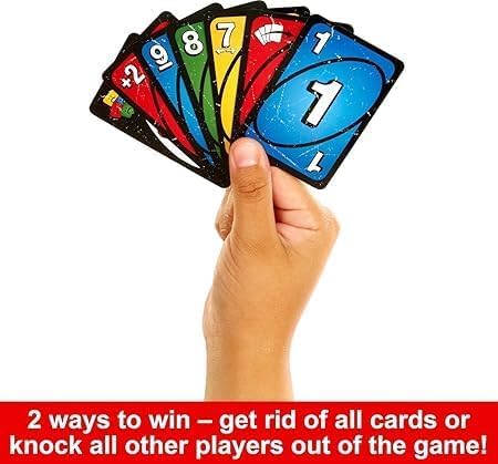Show ‘Em No Mercy Card Game | Fun Family Party Game for Kids & Adults | Travel-Friendly Deck with Extra Cards, Special Rules & Tough Penalties | Uno Style Game