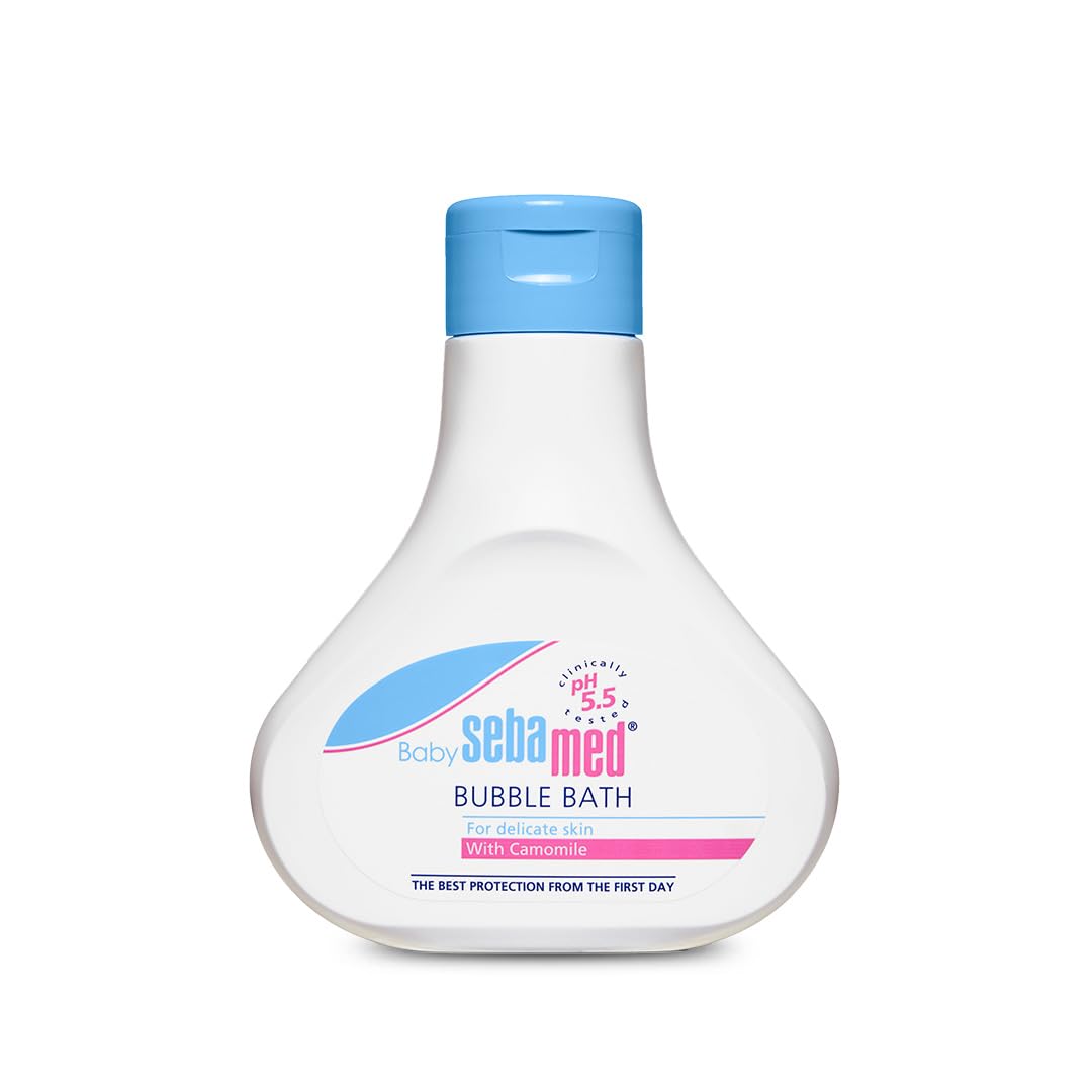 Sebamed Baby Bubble Bath|Ph 5.5|With Chamomile|No Tears |200 Ml
