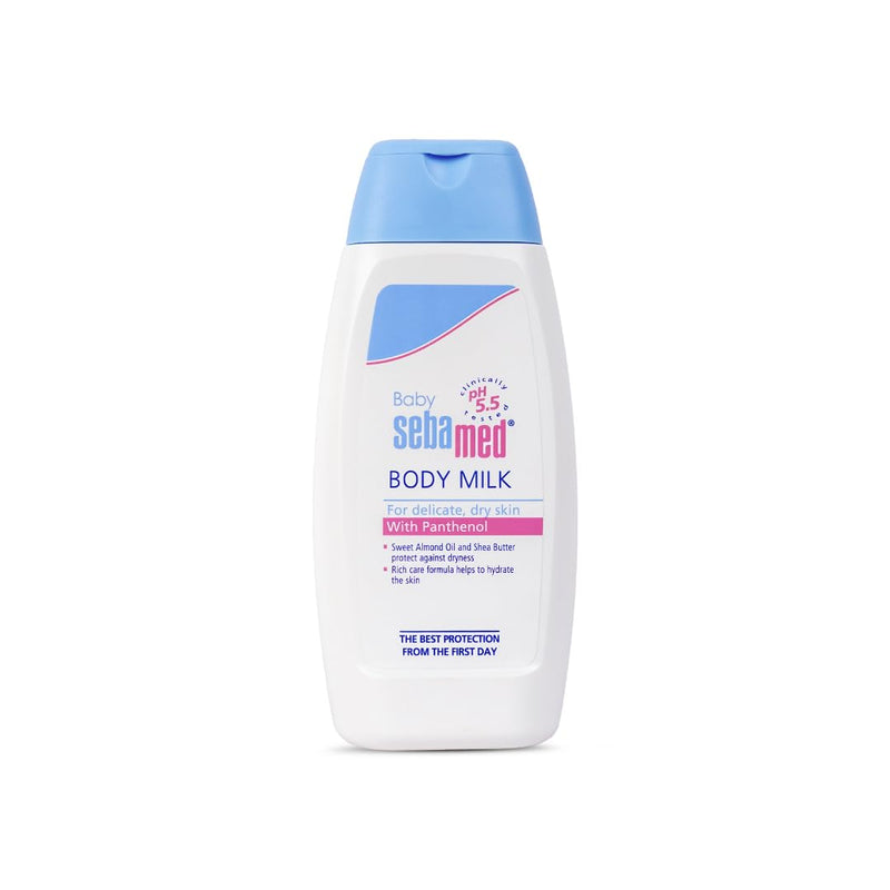 Sebamed Baby Body Milk Lotion|Ph 5.5|Ideal For Dry Skin|Daily Moisturisation|100 Ml