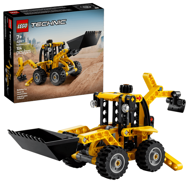 Lego Backhoe Loader