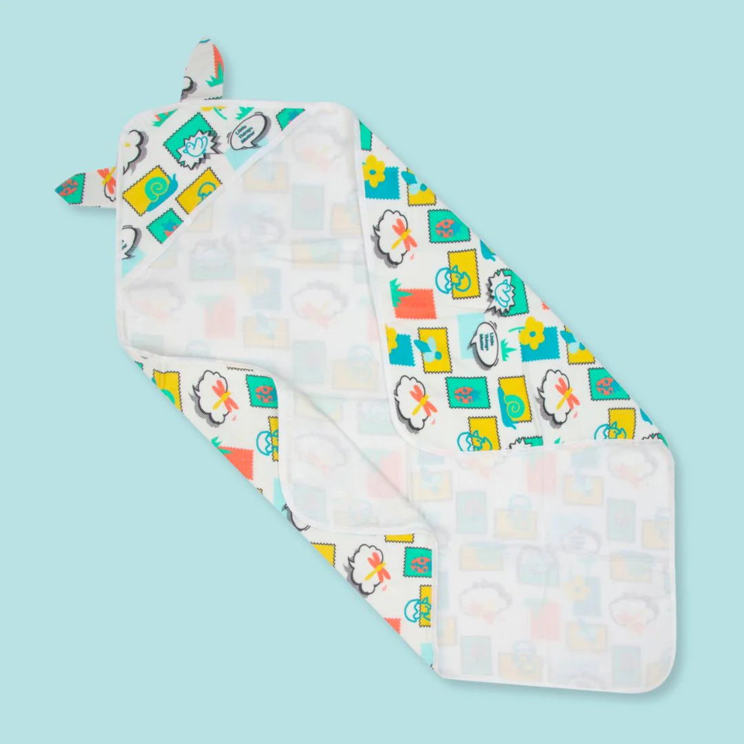 Muslin Hooded Cap Towel