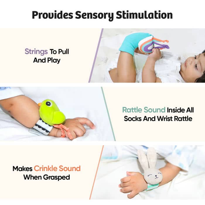 Foot Finder And Wrist Rattle