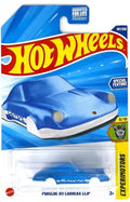 Hot Wheels Porsche 911 Carrera Clip [Blue Top/White Bottom] Experimotors 6/10, 187/250, 1:64 Scale Diecast Vehicle