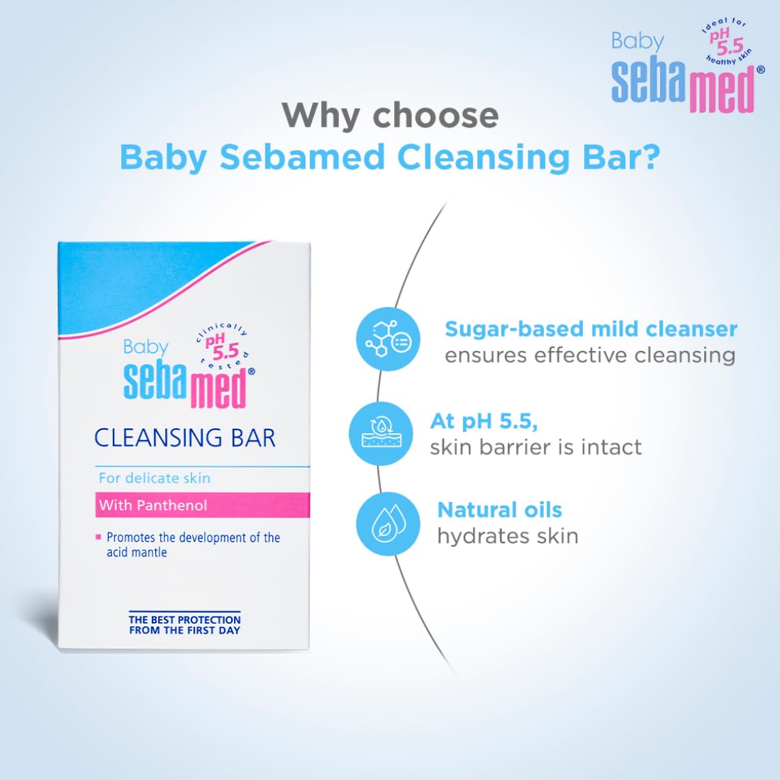 Sebamed Baby Cleansing Bar - 100 G