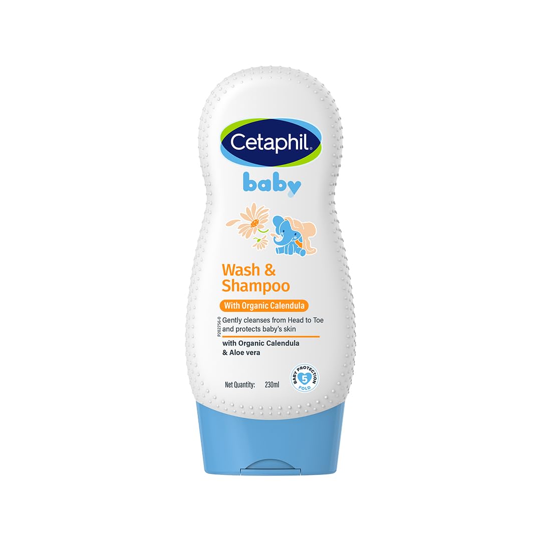 Cetaphil Baby Wash & Shampoo with Organic Calendula 230 ml