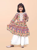 Girls Casual Kurta and Palazzo Set