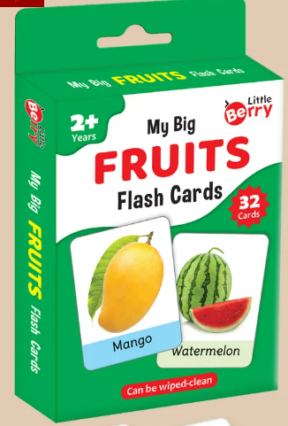 My Big Fruits Flash Cards