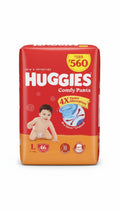 Huggies Comfy Pants Baby Diapern Large (L)  (9-14Kg) 46 Pack