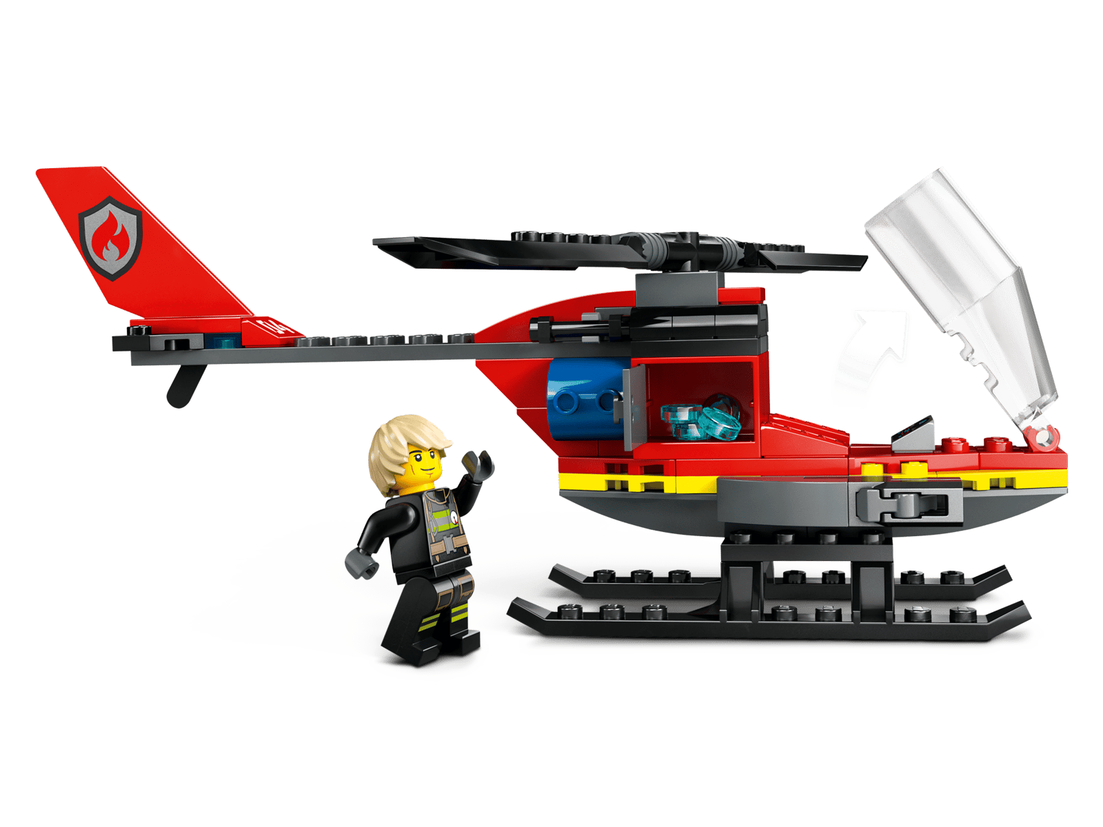 Lego Fire Rescue Helicopter