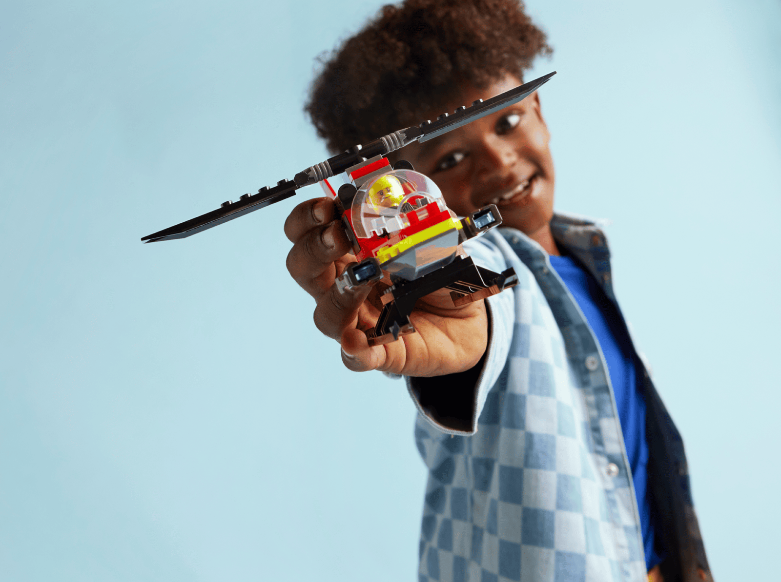 Lego Fire Rescue Helicopter