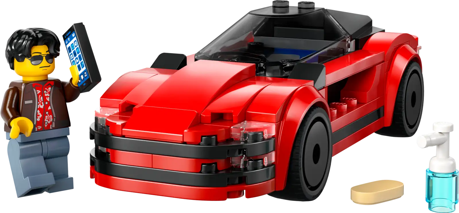 Lego Red Sports Car