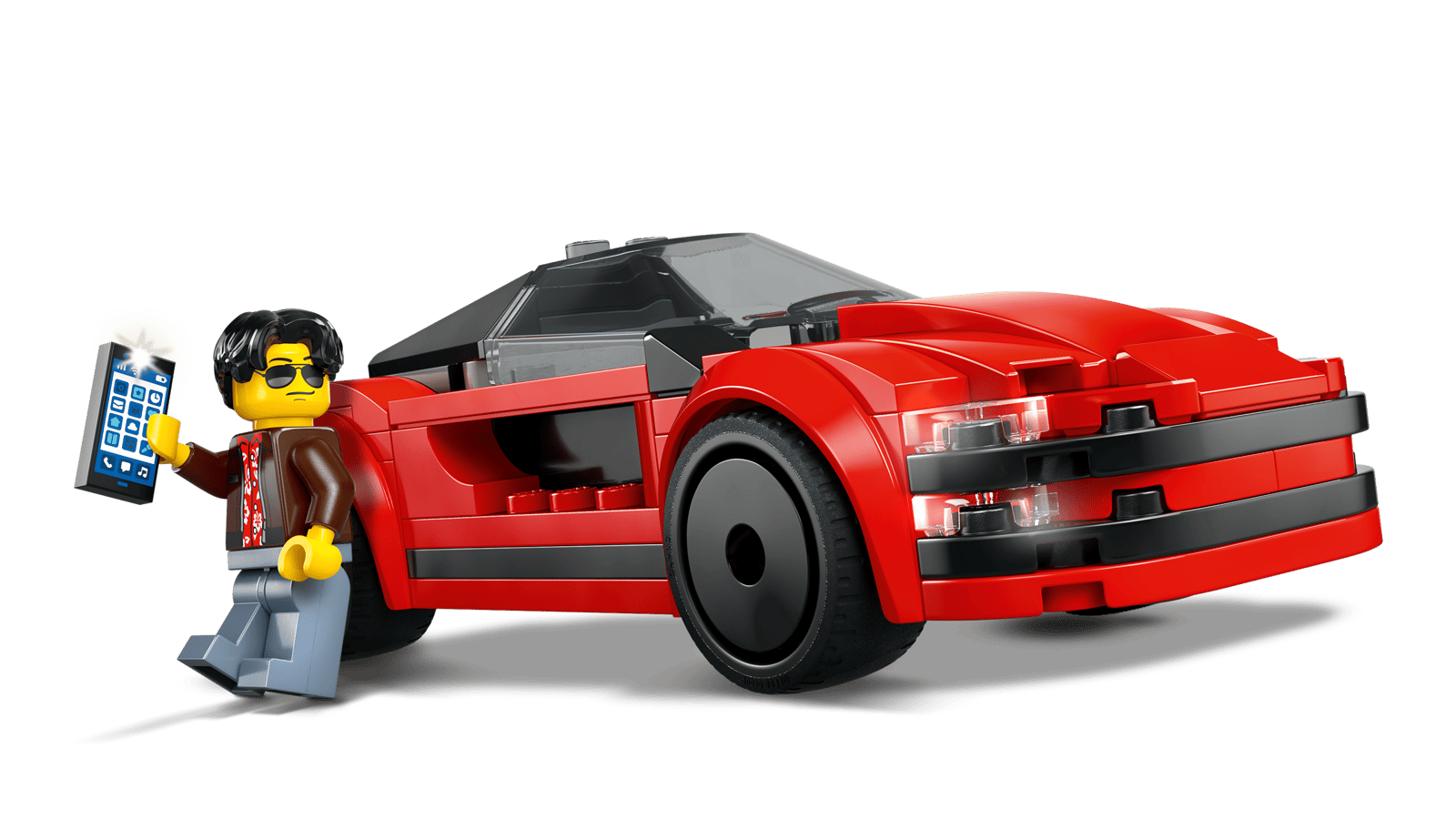 Lego Red Sports Car
