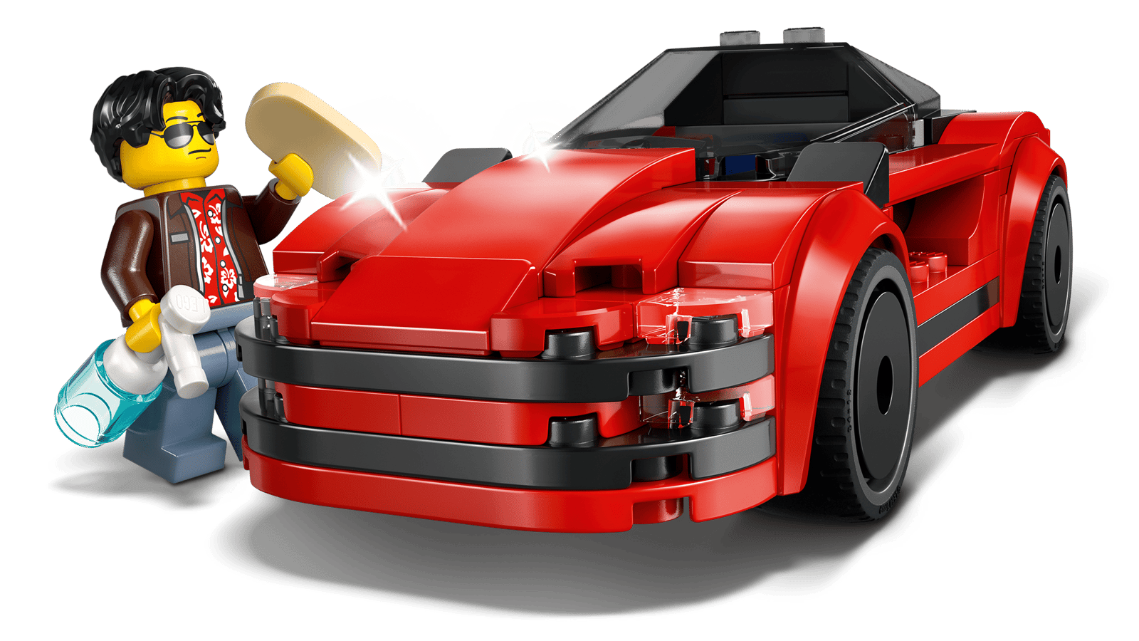 Lego Red Sports Car
