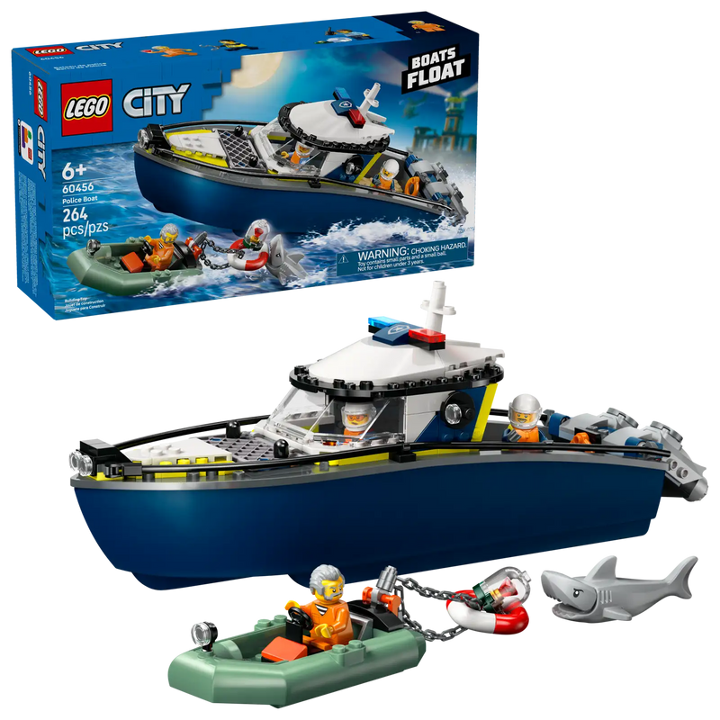 Lego Police Boat Chase