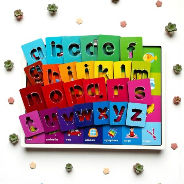 Trace And Learn Alphabet Board – Small Letters