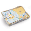 Mee Mee New Born Baby Gift Set | Soft Cotton Clothing Essentials for Infants/Baby Girls, Boys | Baby Shower Clothing Hamper| Ideal Gift for New Born Baby | 8 Pieces | (Square, Yellow)