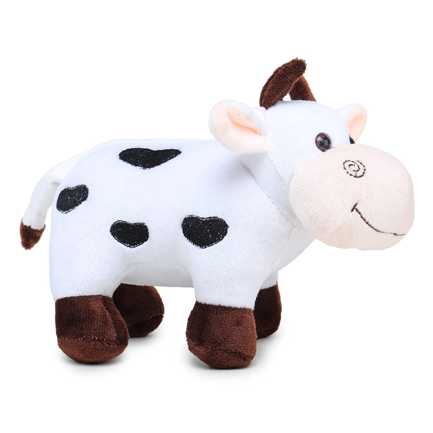 Webby Plush Adorable Standing Cow Stuffed Toy