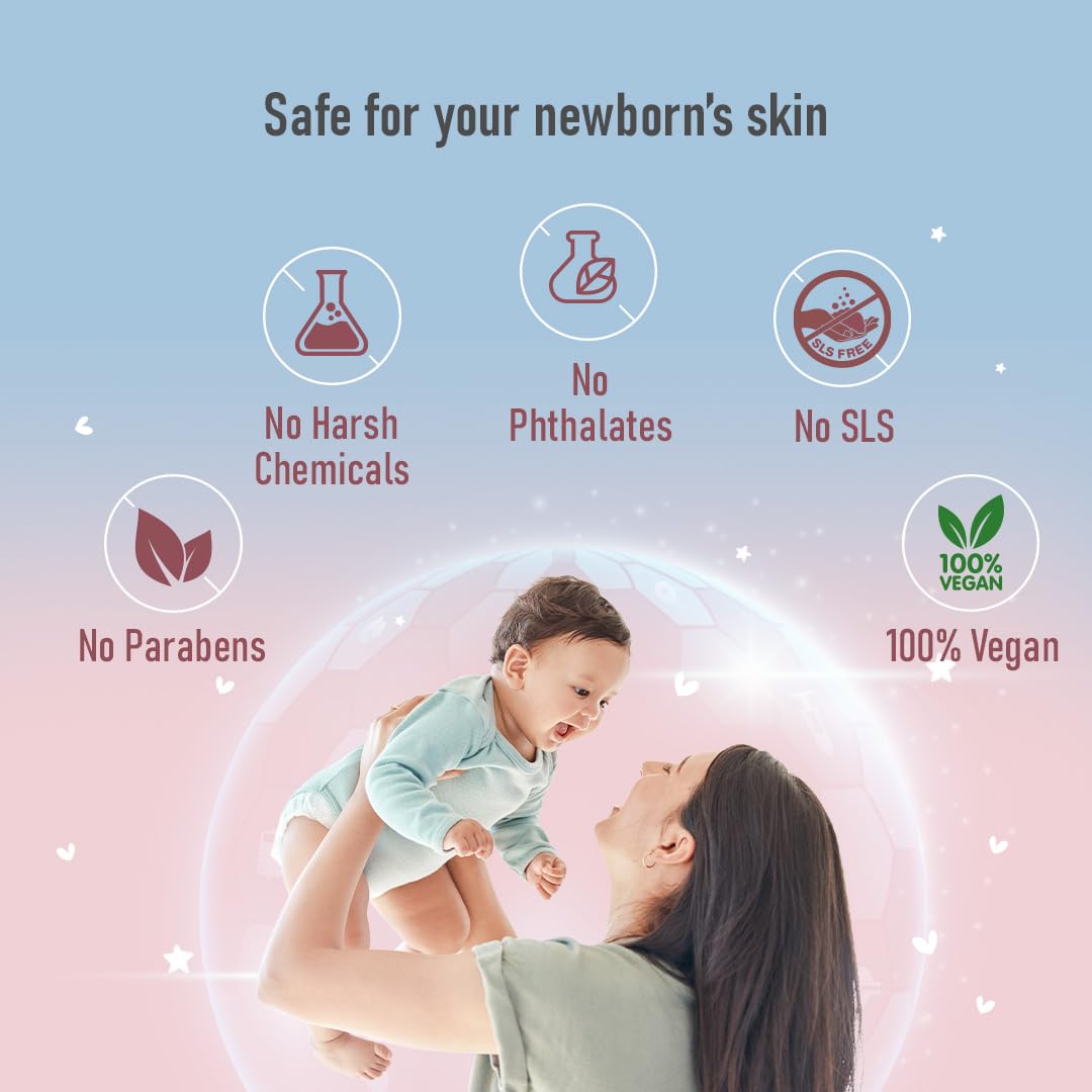 Sebamed Baby Shampoo 500Ml Camomile|Natural Moisturisers|No Tears Formula|For Delicate Scalp