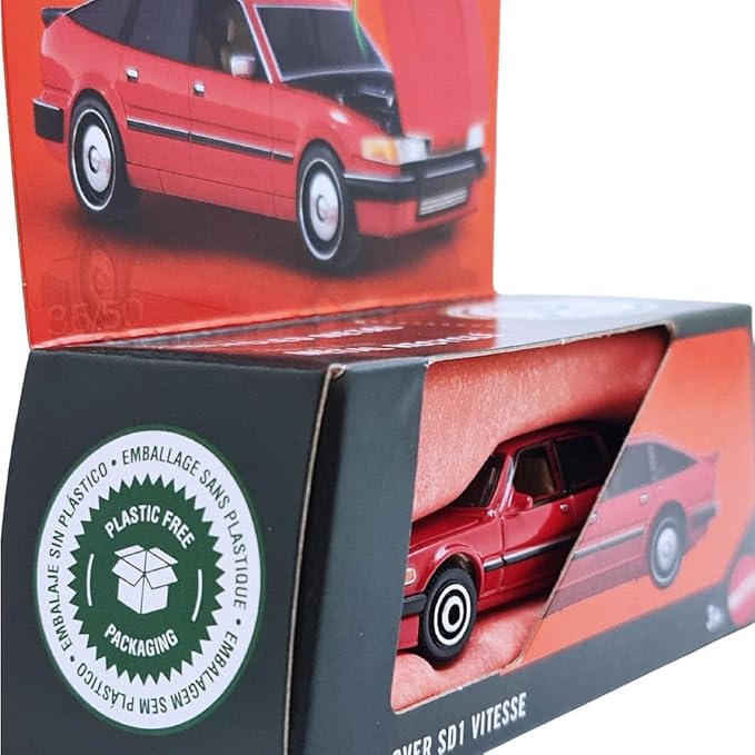 Hot Wheels Match Box Moving Parts 1984 Over SD1 Vitesse for 3 Years & Above (Red)