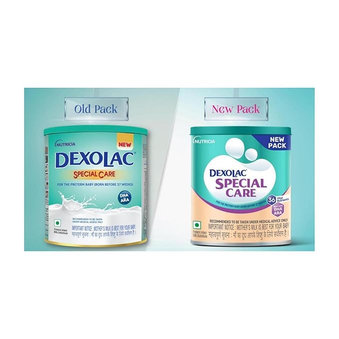 Dexolac Special Care Infant Formula, Milk Powder For Premature Babies (Born Before 37 Weeks)/Low Birth Weight (Less Than 2.5 Kg), 400G