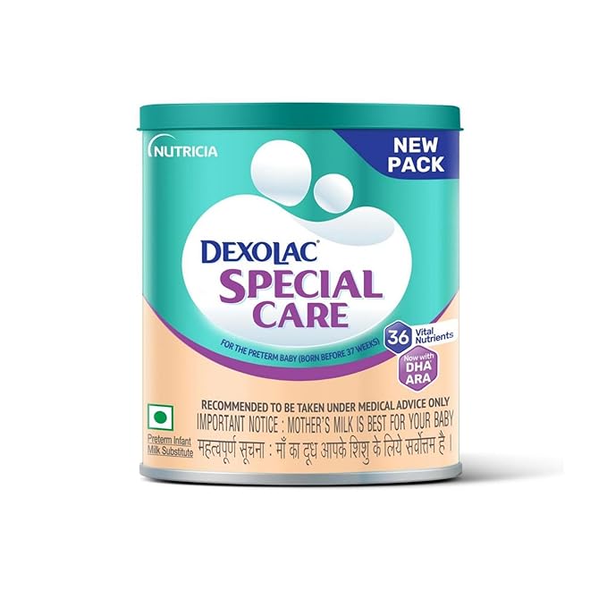 Dexolac Special Care Infant Formula, Milk Powder For Premature Babies (Born Before 37 Weeks)/Low Birth Weight (Less Than 2.5 Kg), 400G
