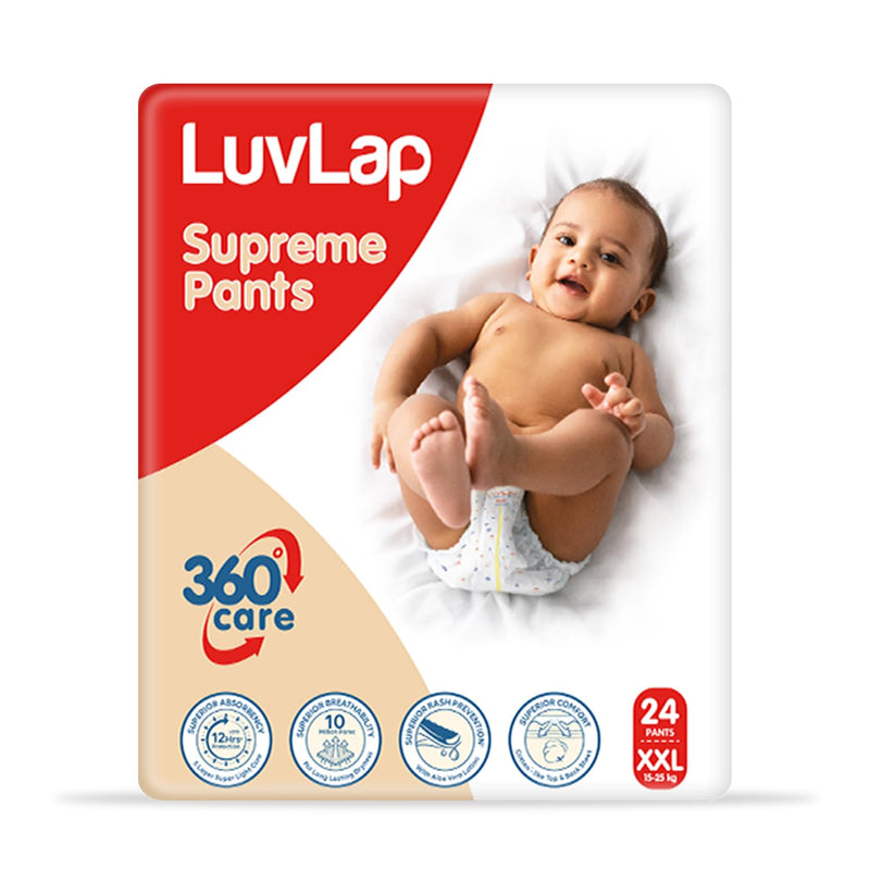 Luvlap Diaper Xxl Size, Pant Style (Pack Of 2: 24Pcs Each)