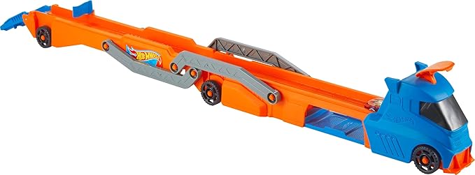 Hot Wheels 1:64 Scale Toy Car - 30" Race Track with a Starter - Holds up to 9 Cars in 1:64 Scale - Connects to Other Sets HYT83