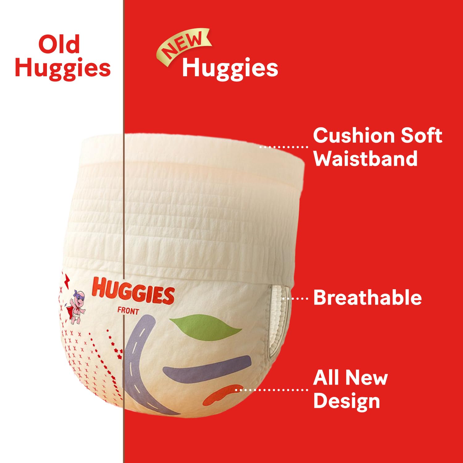 Huggies Wonder Pants Double Extra Large Size Baby Diapers xxl  (24 Count)