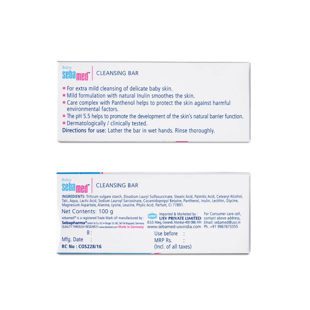 Sebamed Baby Cleansing Bar - 100 G