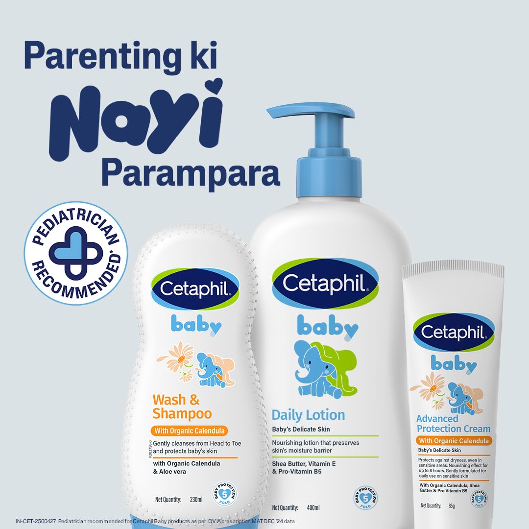 Cetaphil Baby Wash & Shampoo with Organic Calendula 230 ml