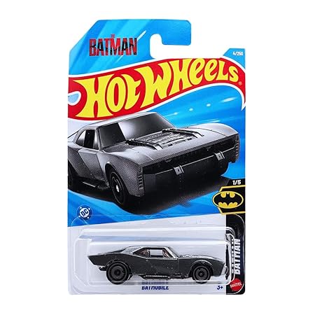Hot Wheels Batmobile Batman Ages 3 and Up 4/250 (Grey)