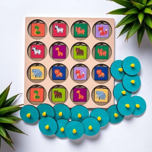 Smart Memory Game Mix & Match Brain Builder for Kids