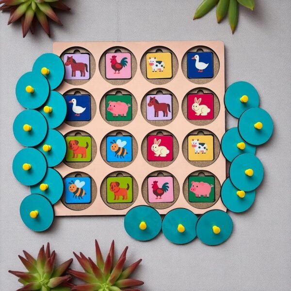 Smart Memory Game Mix & Match Brain Builder for Kids